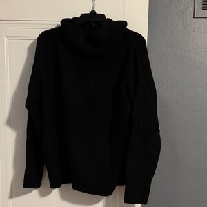 Banana Republic Black Cowl Neck Sweater